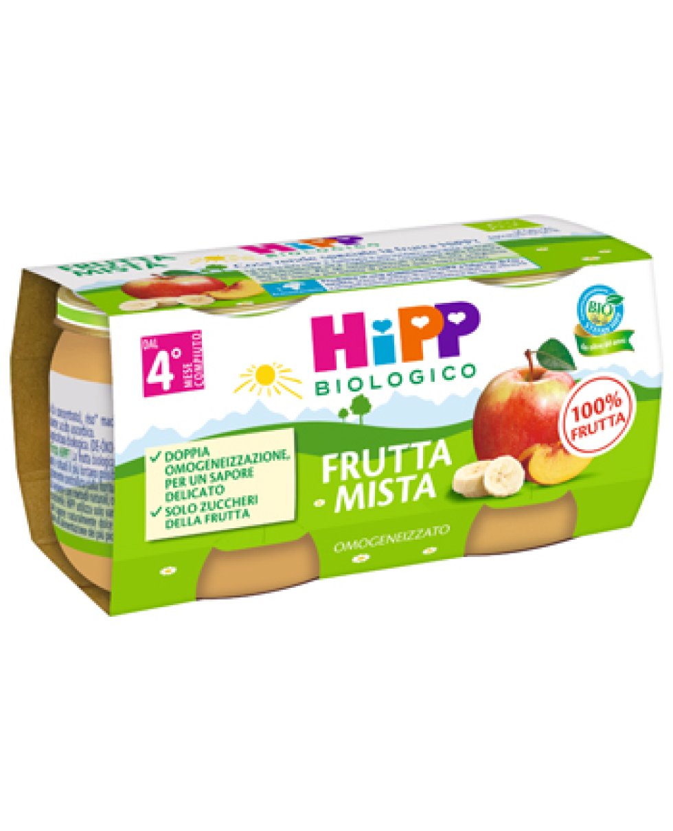 HIPP OMOG FRUTTA MISTA 2X80G