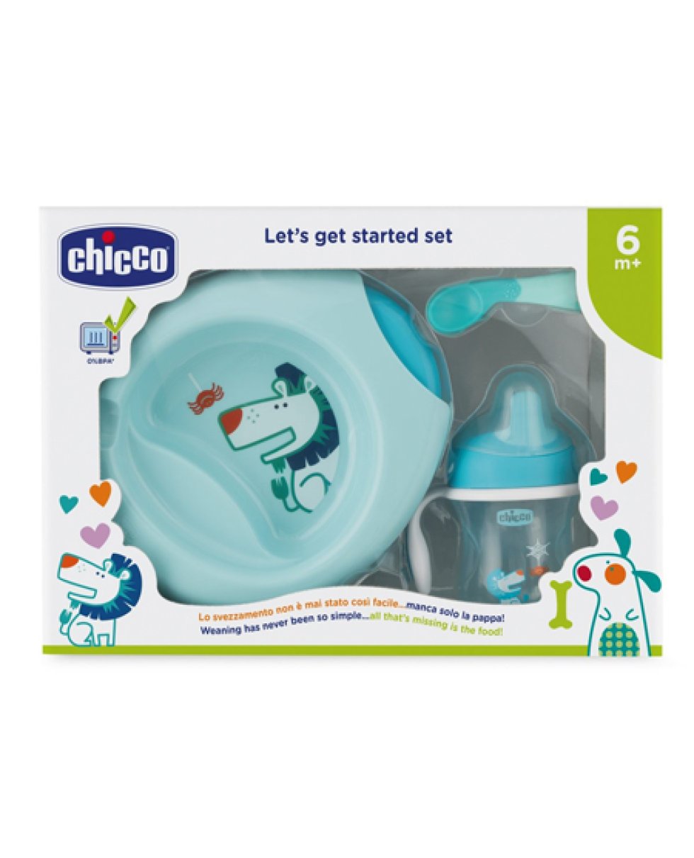 CH SET PAPPA 6M+ AZZURRO