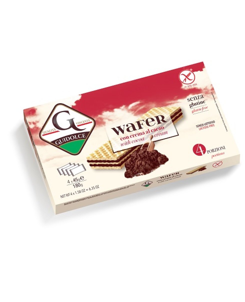 WAFER GUSTO CACAO 4X45G