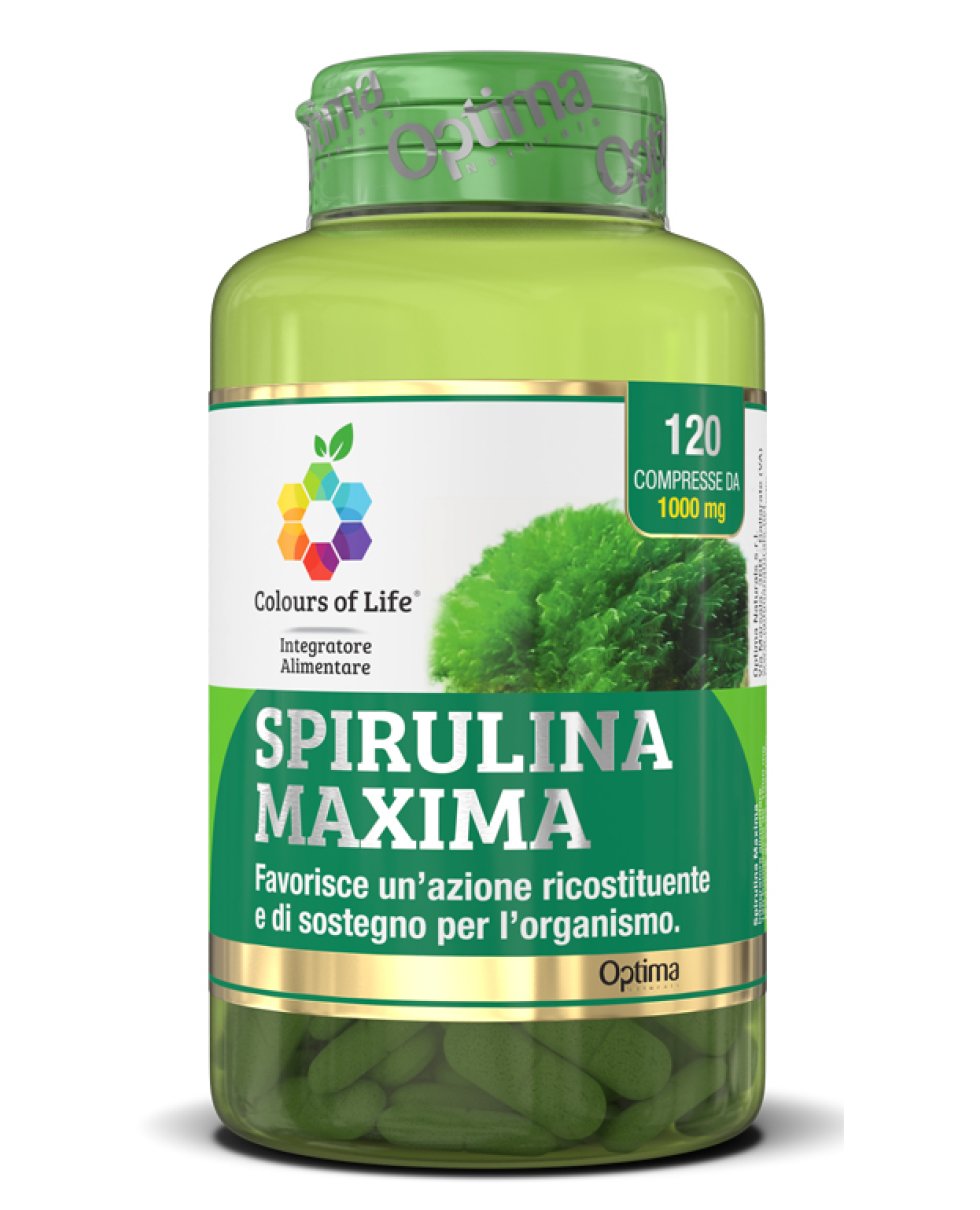 OPTIMA Spirulina Maxima 120Cpr