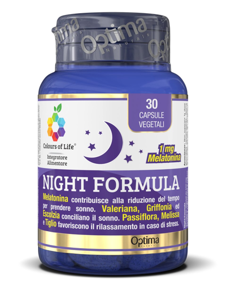 NIGHT FORMULA 30Cps Colours