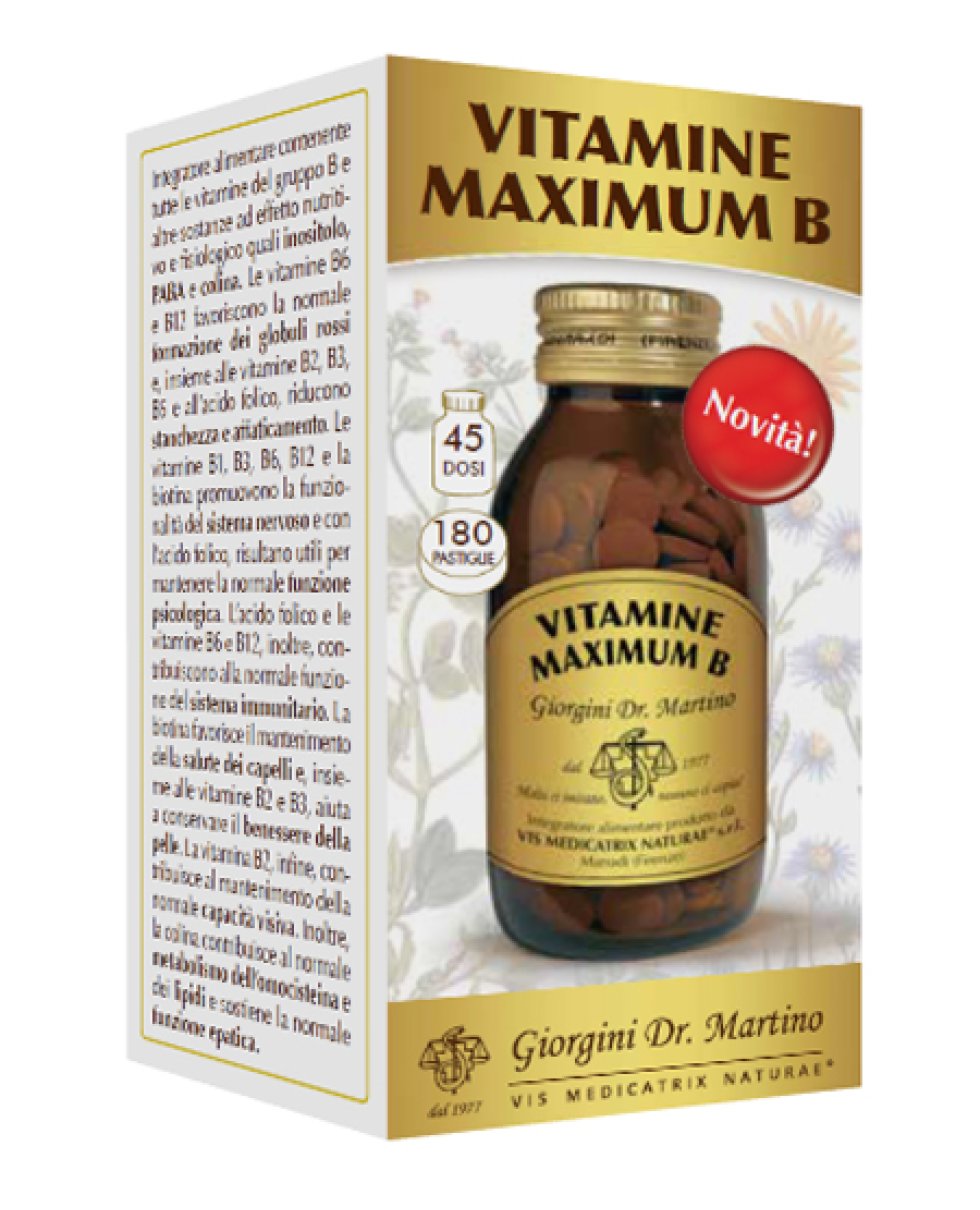 VITAMINE MAXIMUM B 180PAST GIORG