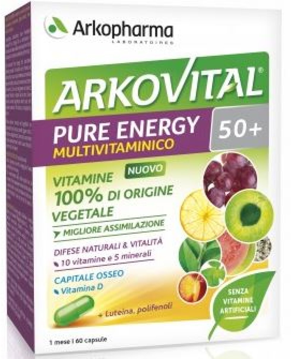 ARKOVITAL PURE ENERGY50+ 60CPS