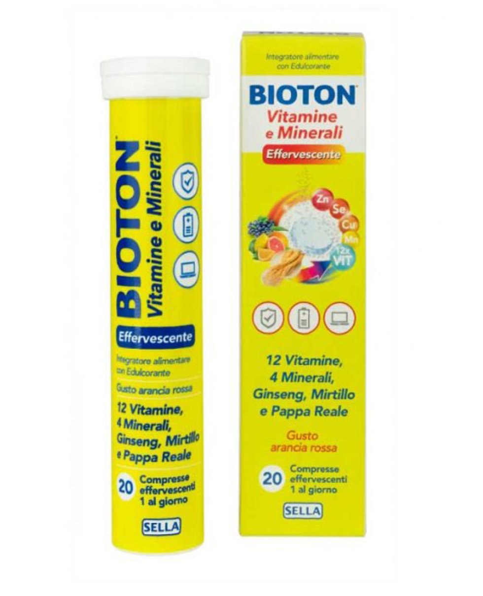 BIOTON VITAMINE E MINEALI 20CPR