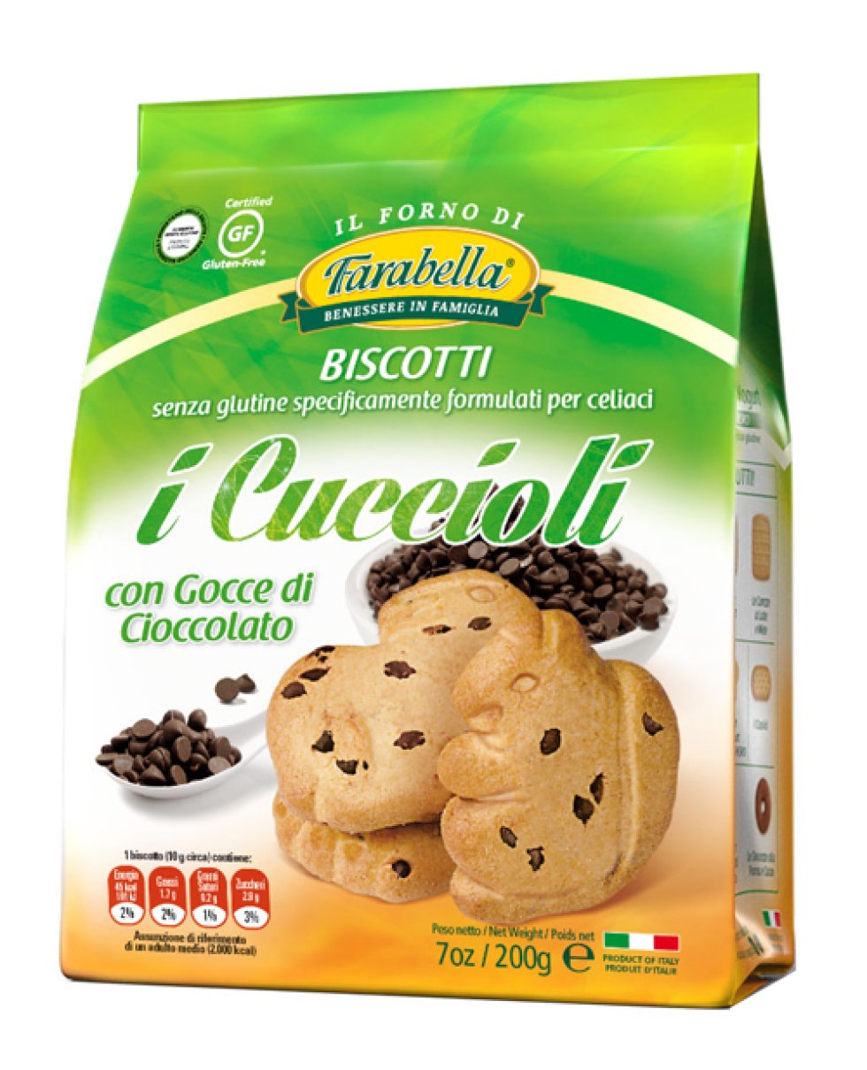 I CUCCIOLI Bisc.Gtt Ciocc.200g