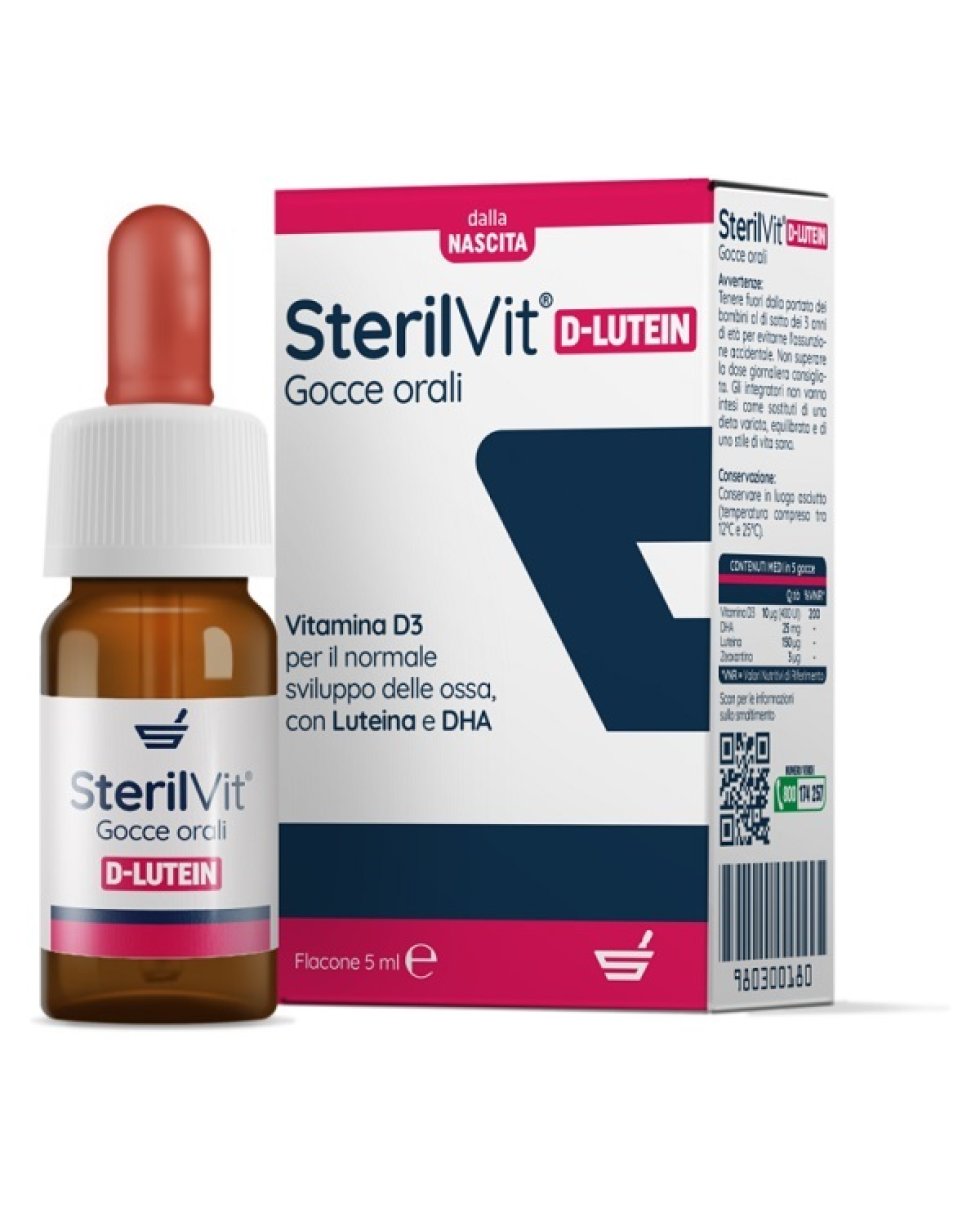 STERILVIT D LUTEIN DHA GTT 5ML