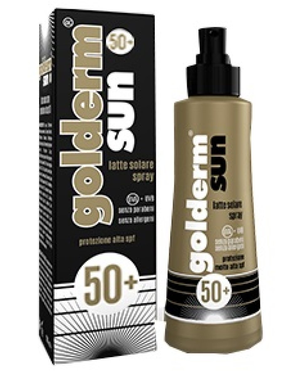 GOLDERM Sol.Spr.LAT.FP50+100ML