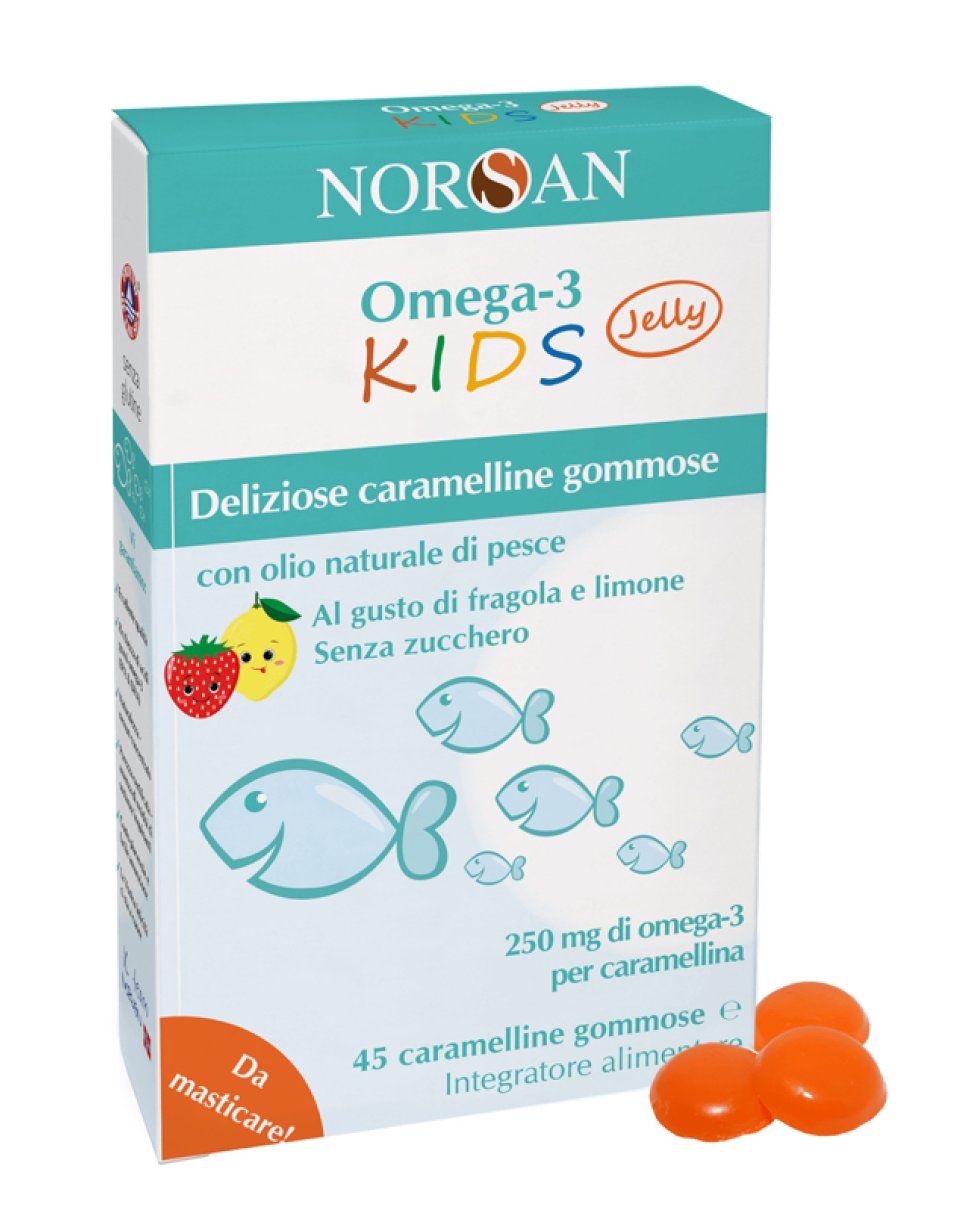 NORSAN OMEGA 3 KIDS CARAMELLIN