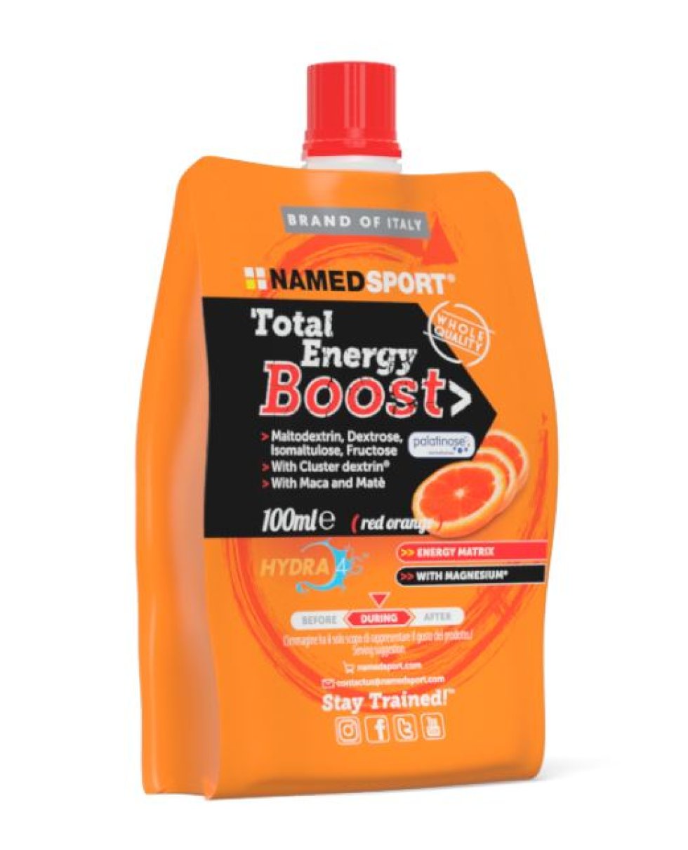 TOTAL ENERGY Boost Red Orange