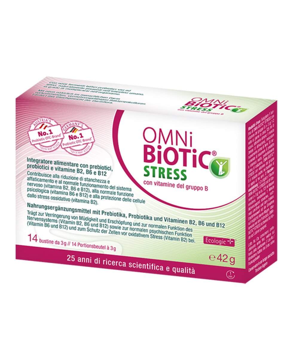 OMNI BIOTIC STRESS VIT B14BUST