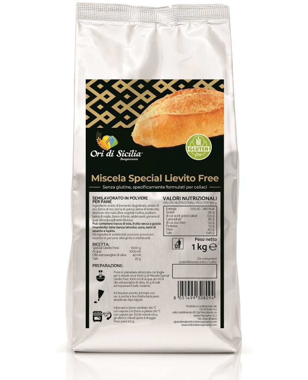 ORI DI SICILIA Mix Lievito 1Kg