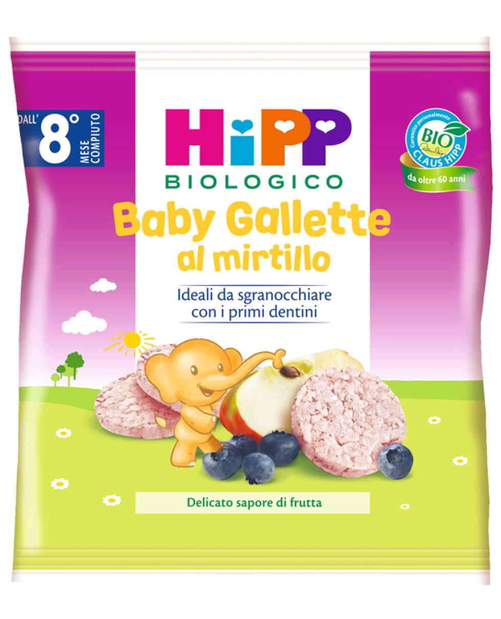 HIPP BIO BABY GALLETTE MIRT30G