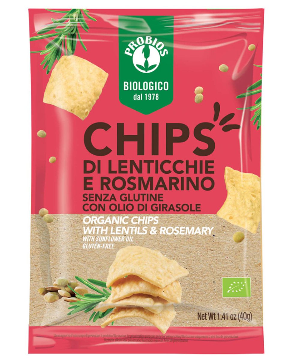 PROBIOS Chips Lent/Rosm.40g