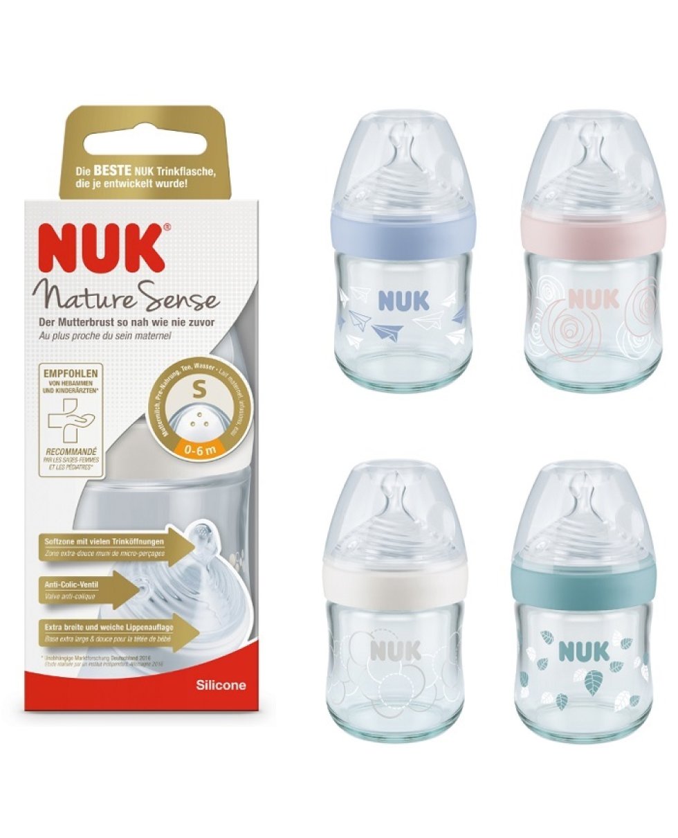 NUK BIBERON NAT SENSE SI 150ML