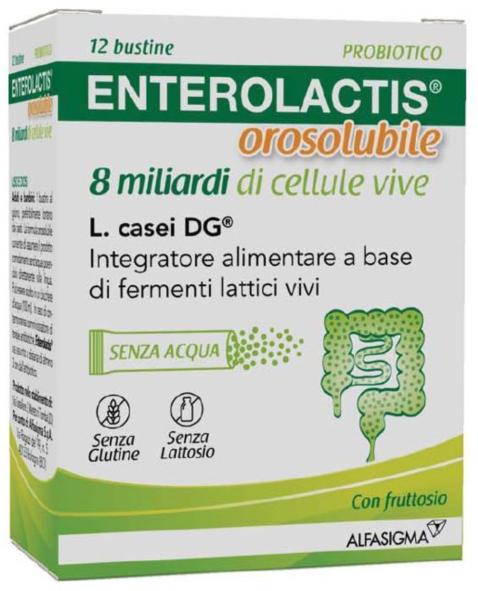 ENTEROLACTIS 12BUSTINE 8MLDR