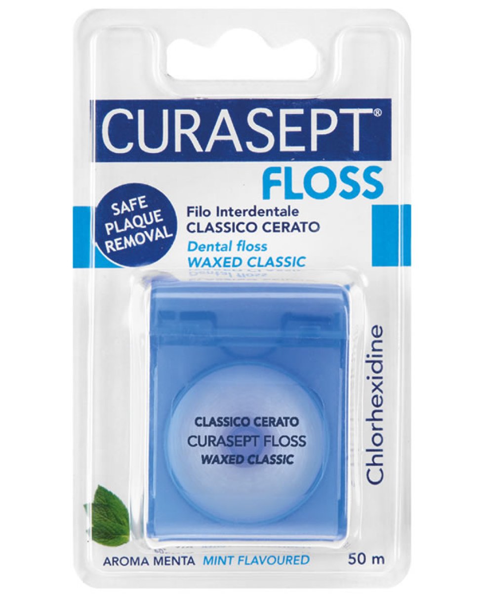 CURASEPT CLAS FLOSS CERAT CLOR