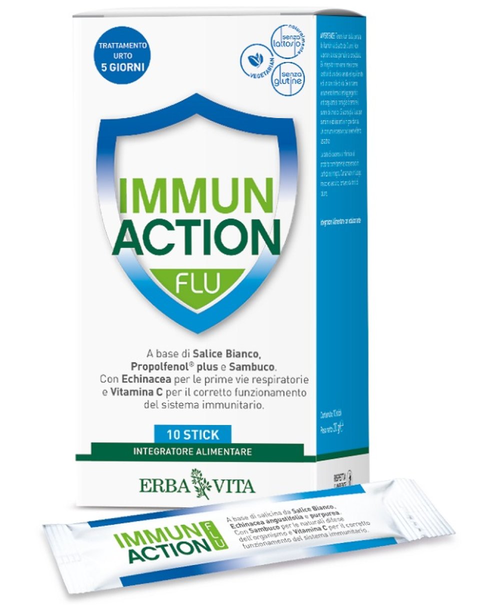 IMMUN ACTION FLU 10STICKPACK