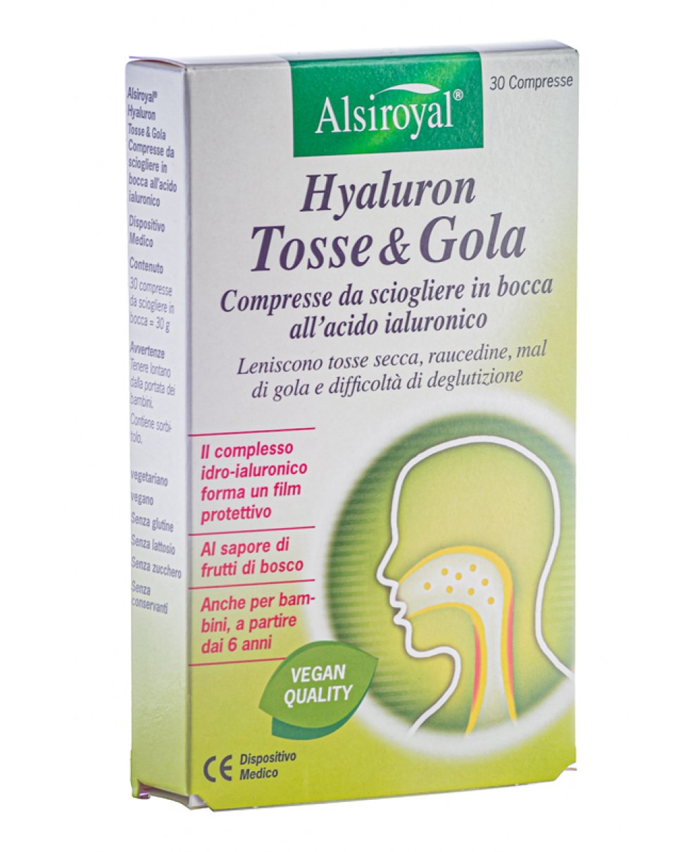 HYALURON TOSSE E GOLA 30CPR