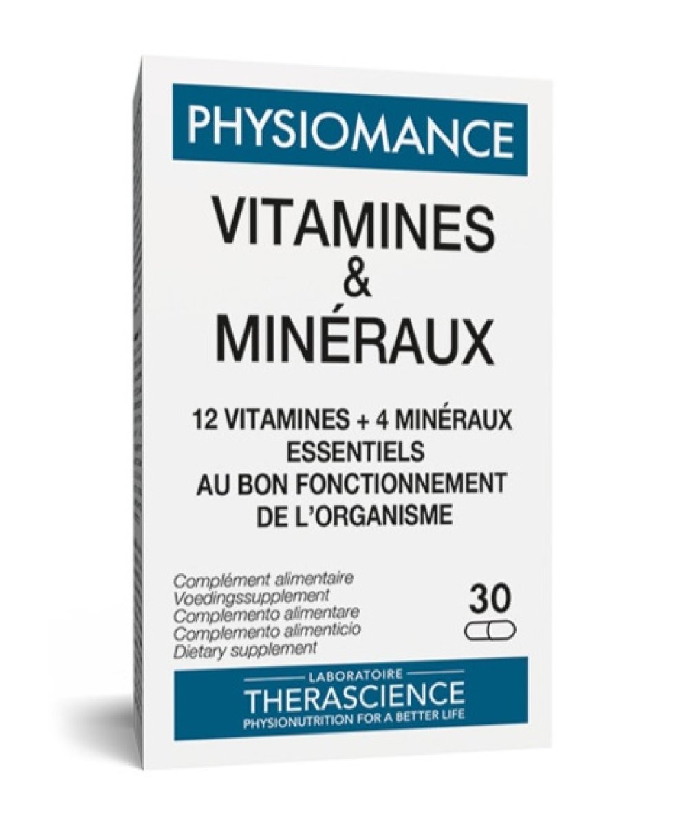 PHYSIOMANCE VIT&MIN 30CPS