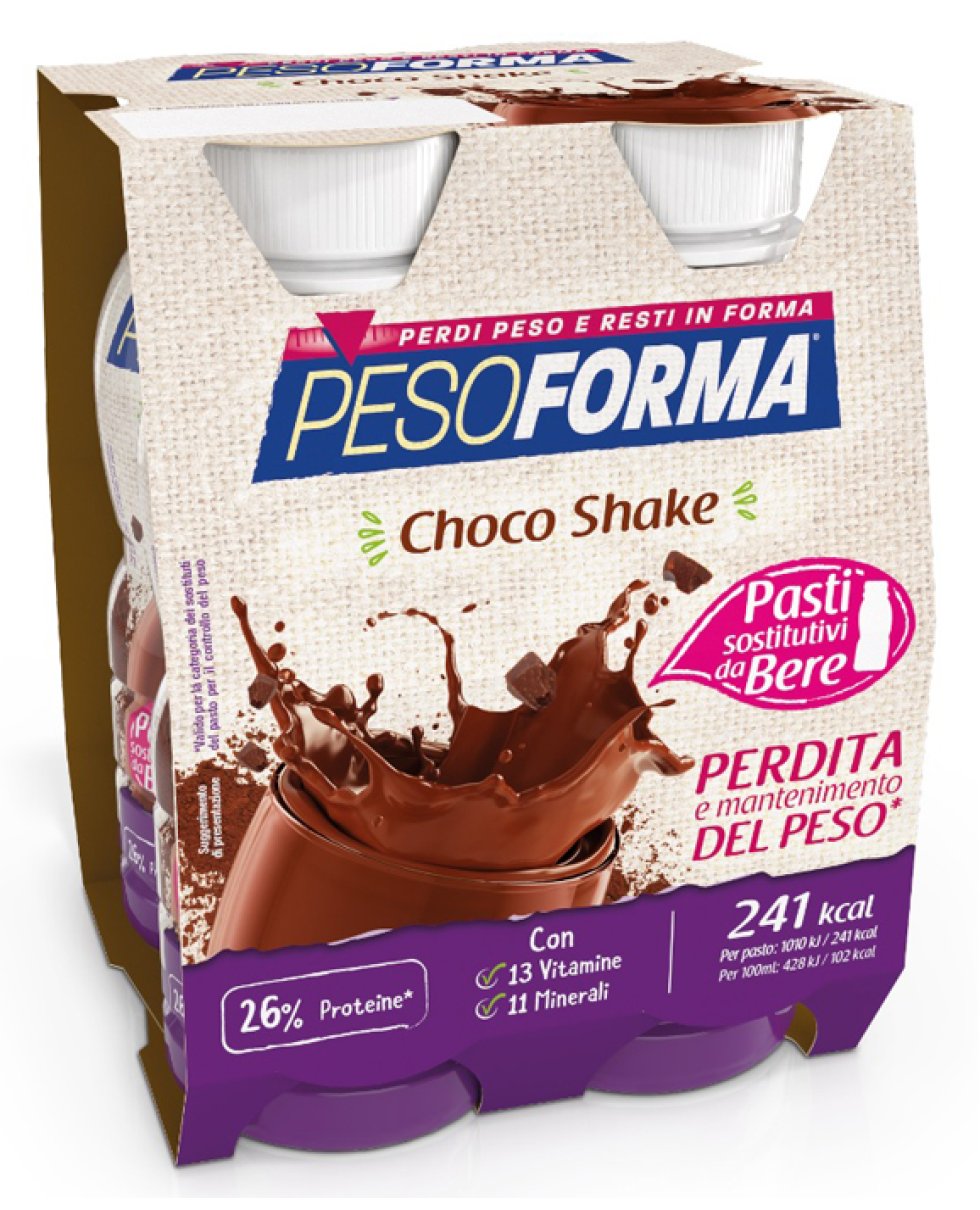 PESOFORMA Choco Shake 4x236ml