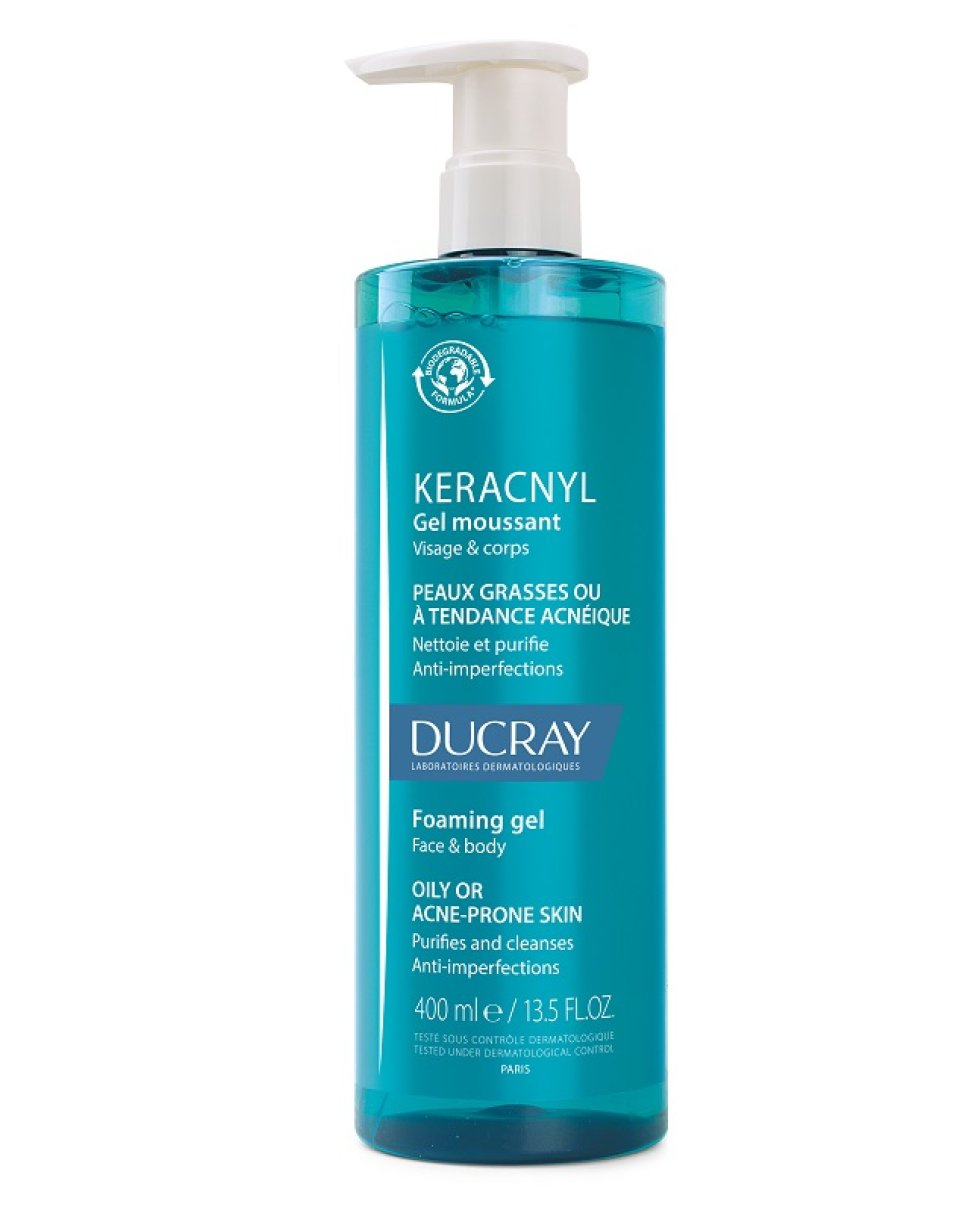 Ducray Keracnyl Gel Detergente 400Ml