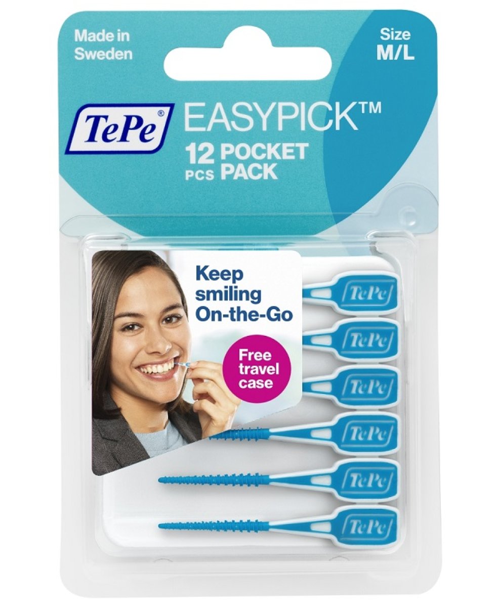 TEPE EASYPICK M/L BLU 12PZ