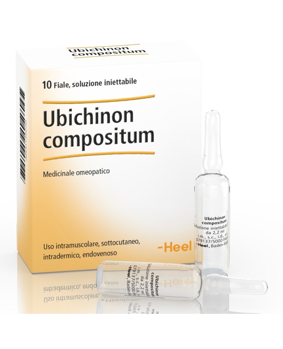 UBICHINON COMP 10F 2,2ML HEEL