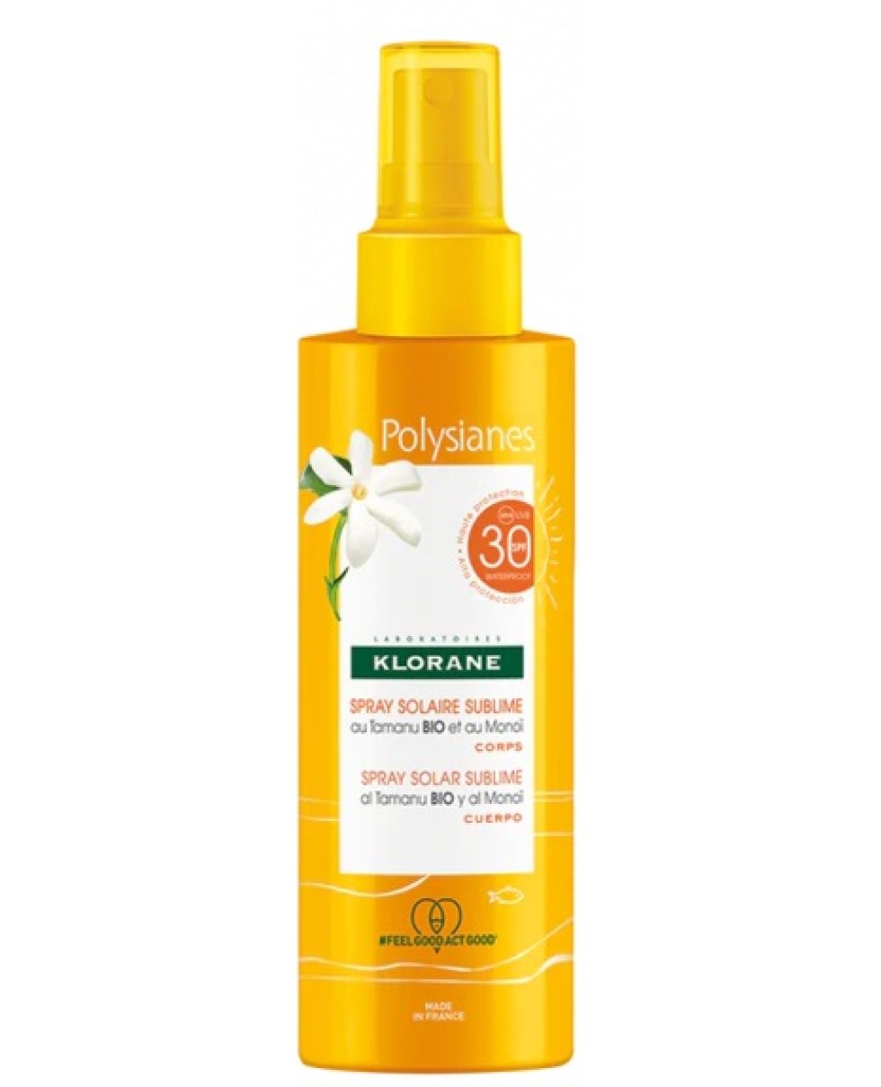 Klorane Polysianes Spray Solaire Sublime Spf30