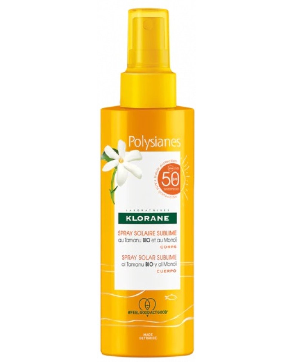 Klorane Polysianes Spray Solaire Sublime Spf50