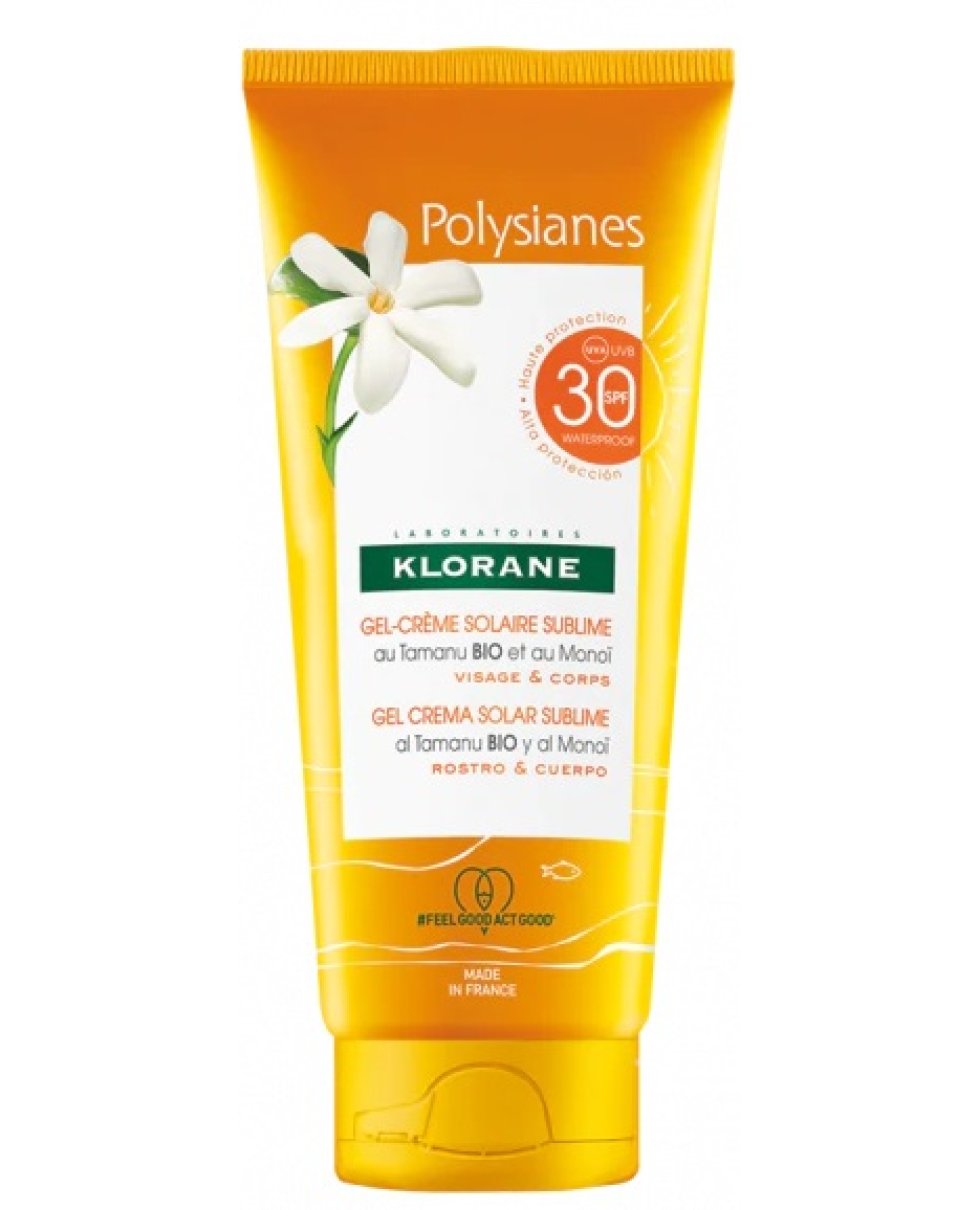 Klorane Polysianes Gel-Crema Solare Sublime Spf30