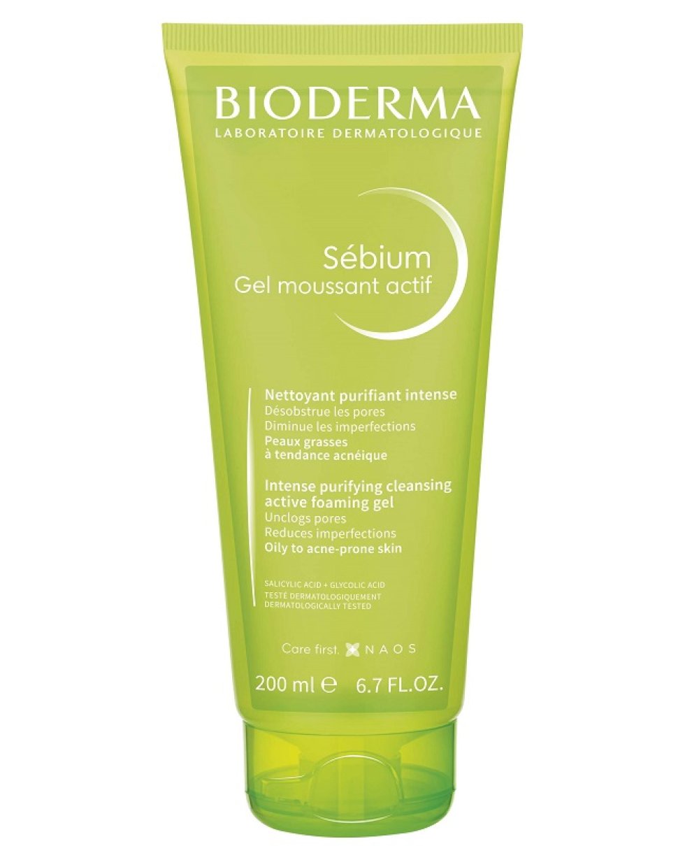 SEBIUM GEL MOUSSANT ACTIF 200ML