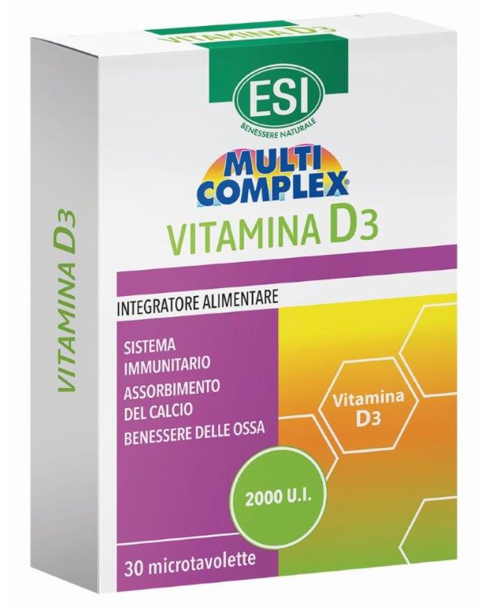 ESI MULTICOMPLEX VIT D3 30TAV