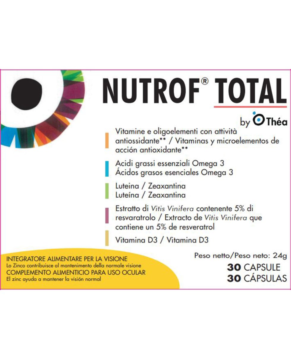 NUTROF TOTAL 30CPS