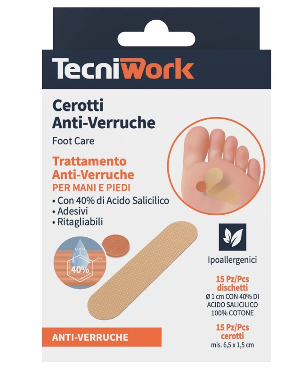 CEROTTI ANTIVERRUCHE PIED15+15