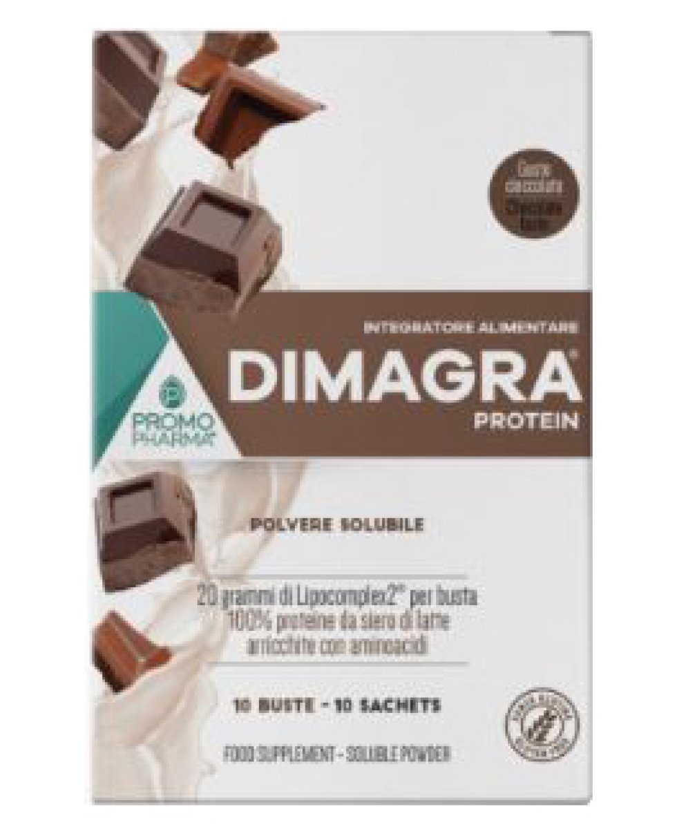 DIMAGRA PROTEIN CACAO 10BUSTE