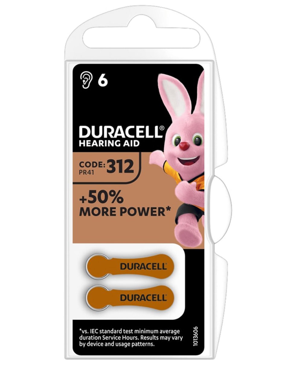 DURACELL EASY TAB 312 MARRONE