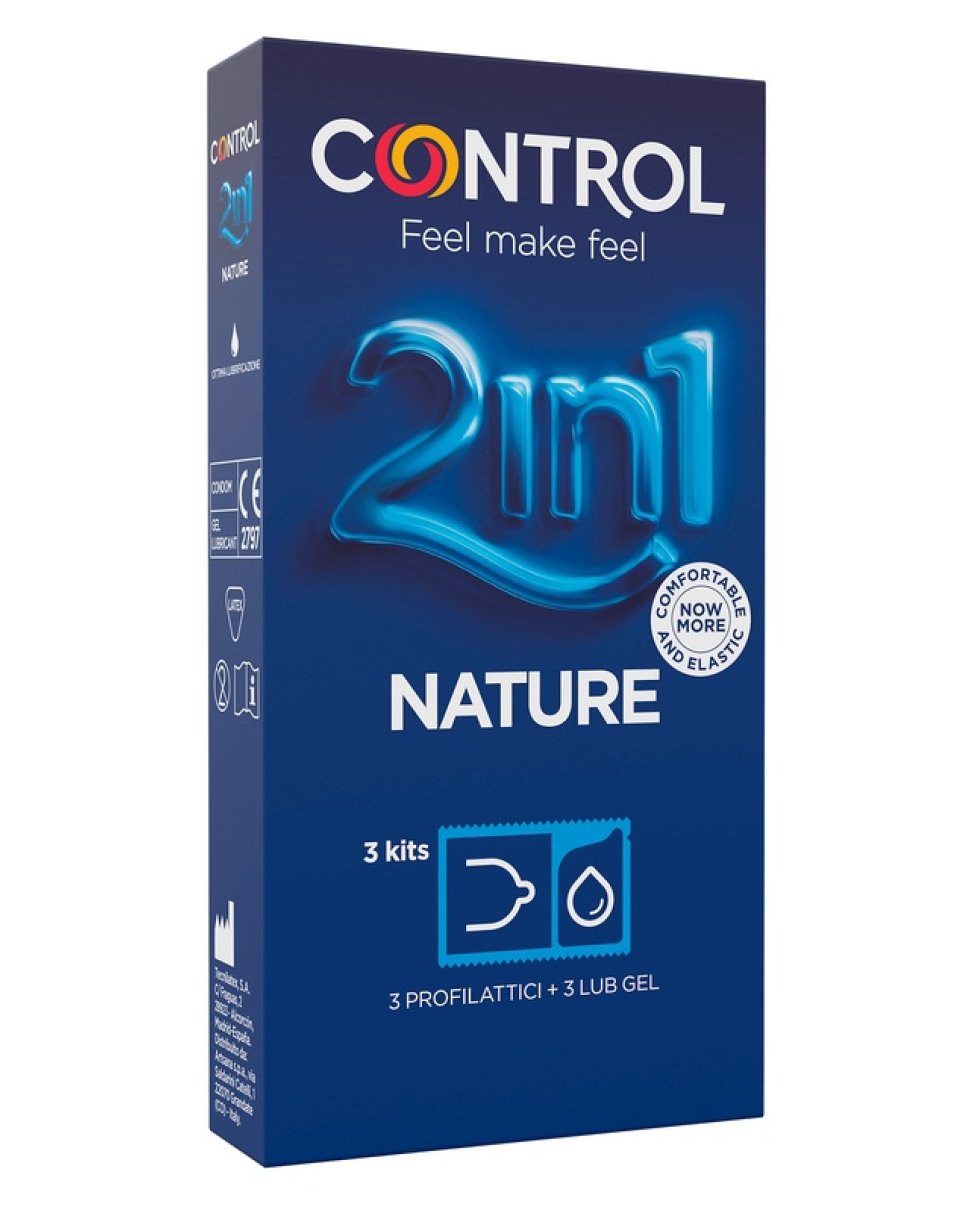 CONTROL 2IN1 NEW NAT+NAT LUBE