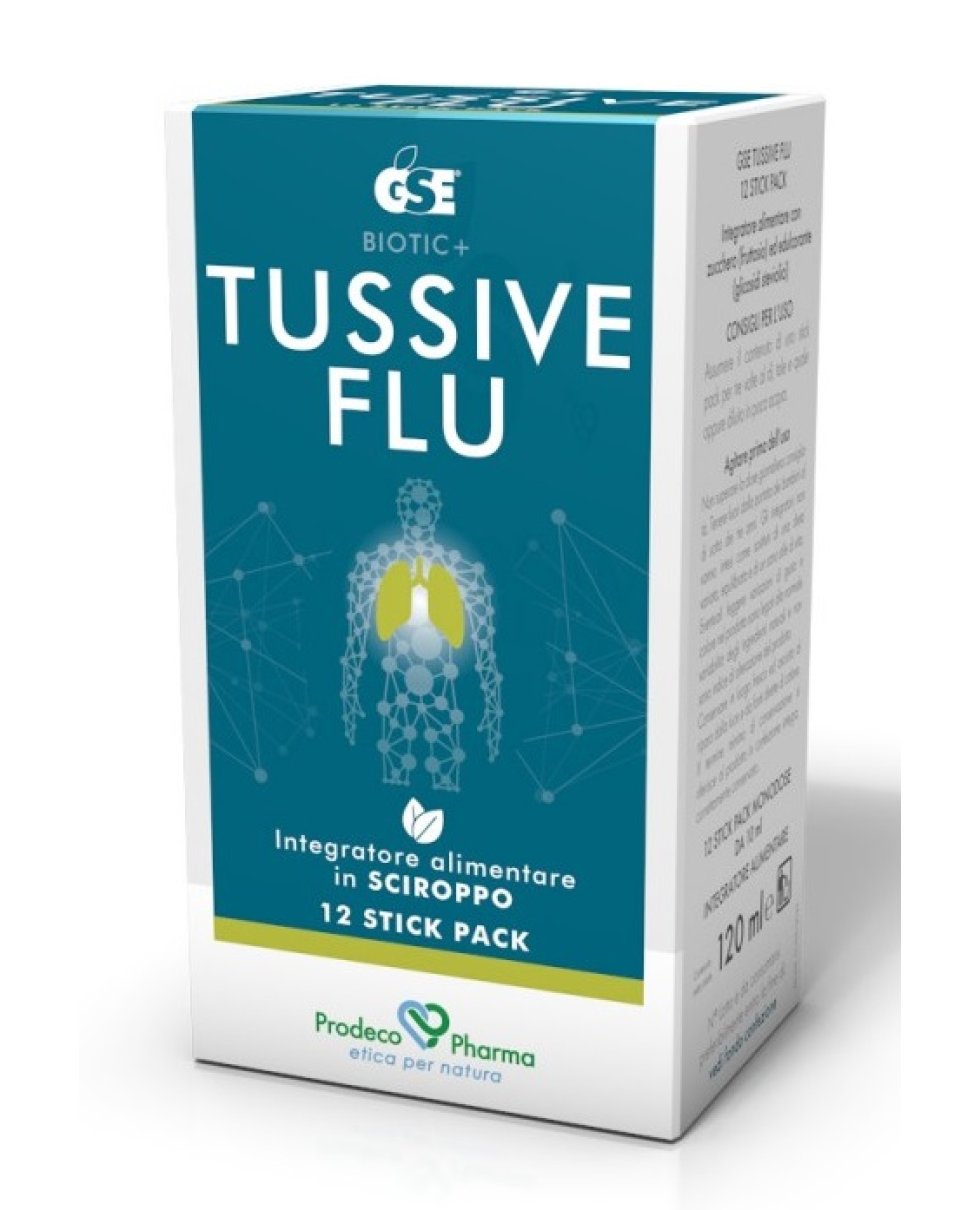 GSE TUSSIVE FLU 12STICKPACK