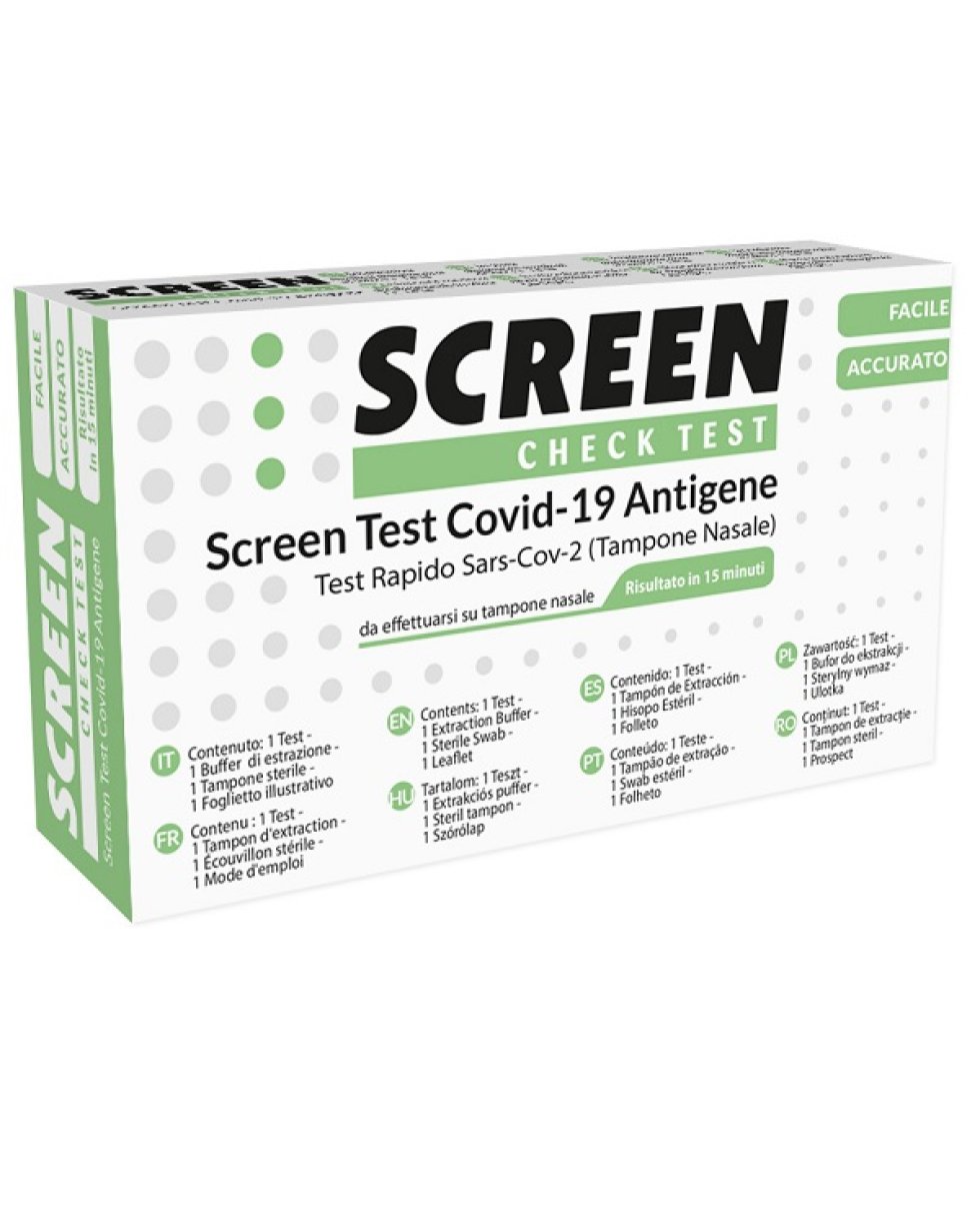 SCREEN TEST COVID-19 ANTIGENE