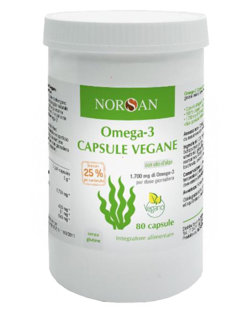 NORSAN OMEGA 3 VEGANO 80CPS (I6)