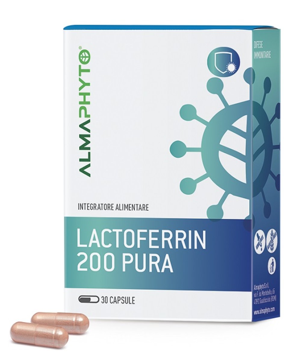 LACTOFERRIN 200 Pura 30 Cps