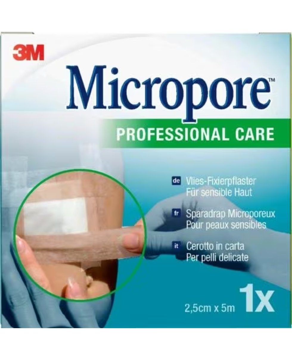 3M MICROPORE SURG T M5X25MM DI