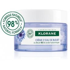 Klorane Crema D'Acqua Di Fiordaliso Bio E Acido Ialuronico 50Ml