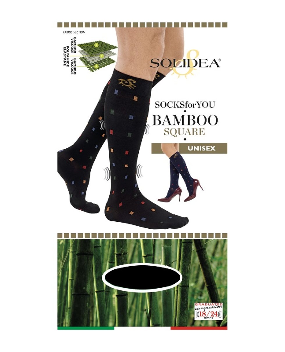 SOCKS FY Bamboo Square Nero1S