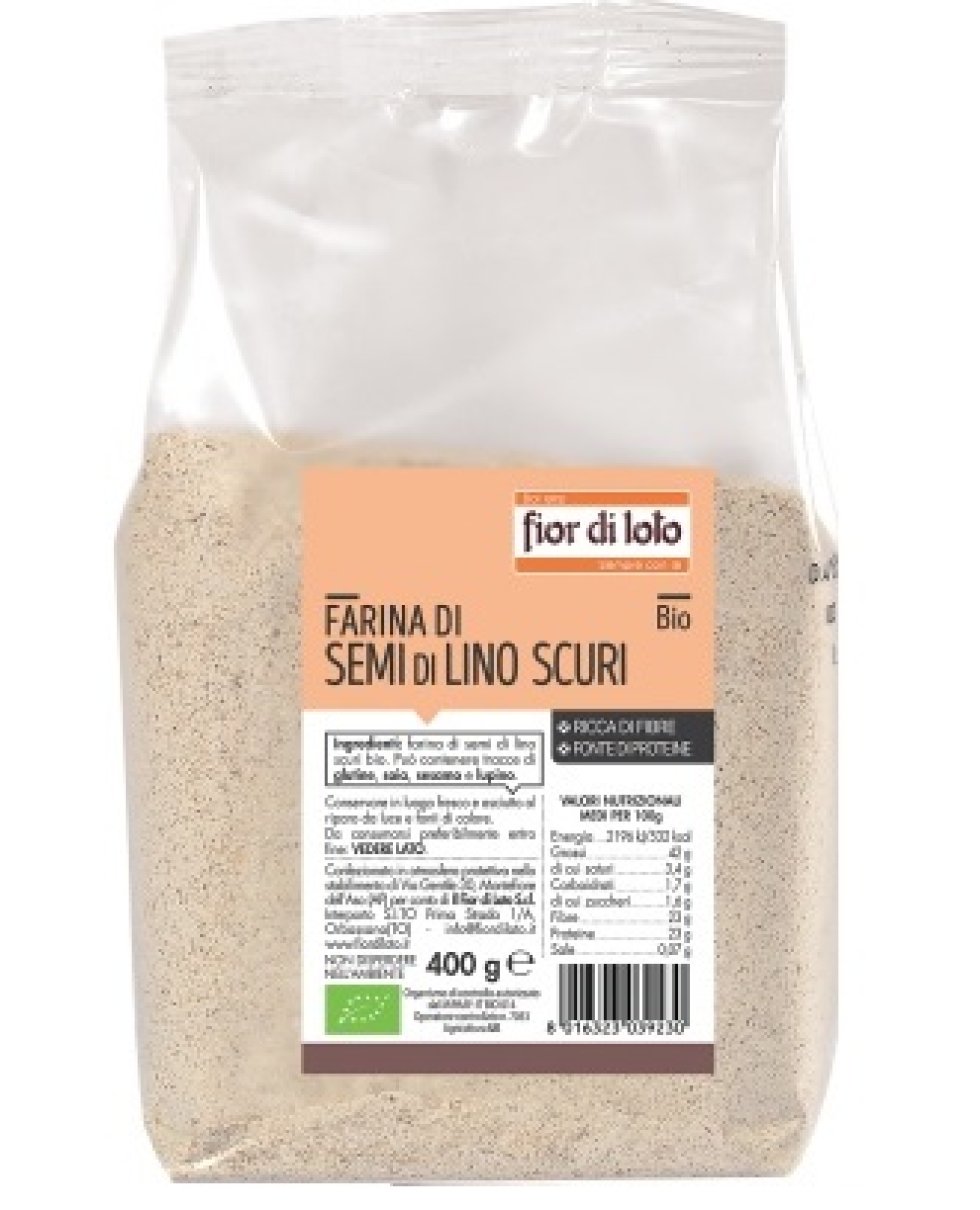 FARINA DI SEMI LINO SCURI BIO