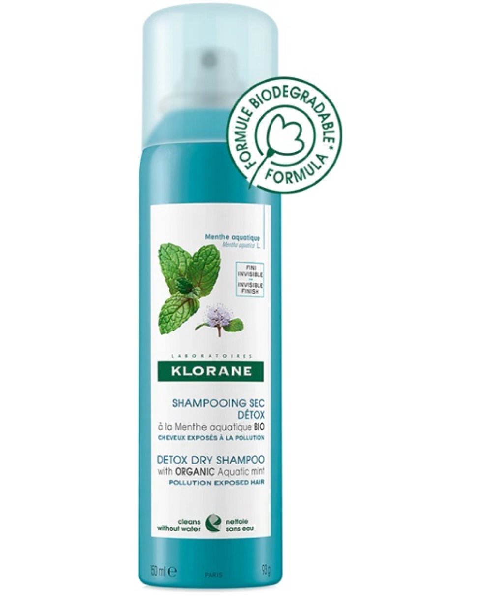 KLORANE SHAMPOO SECCO MENTA 150M