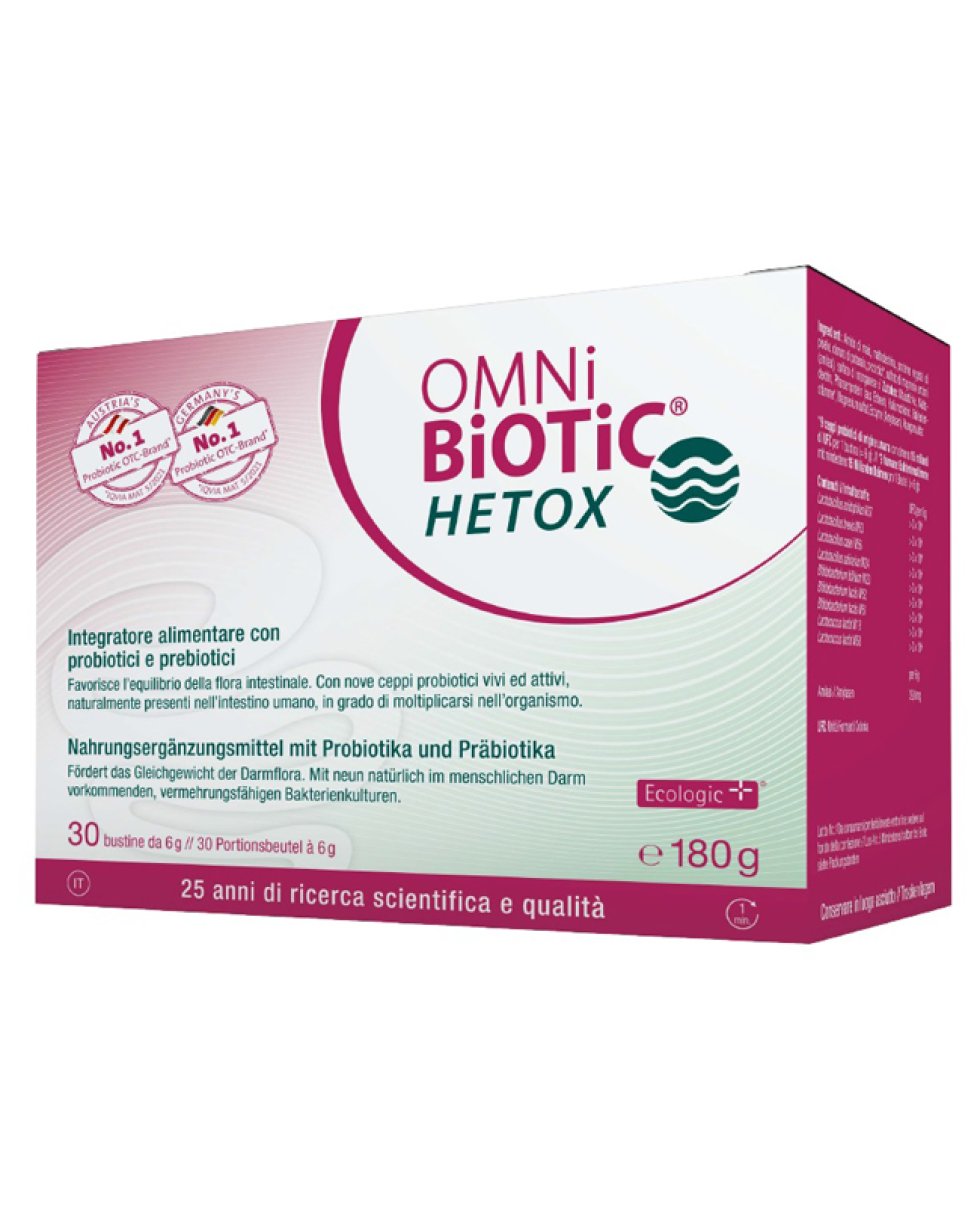 OMNI BIOTIC HETOX 30BUST