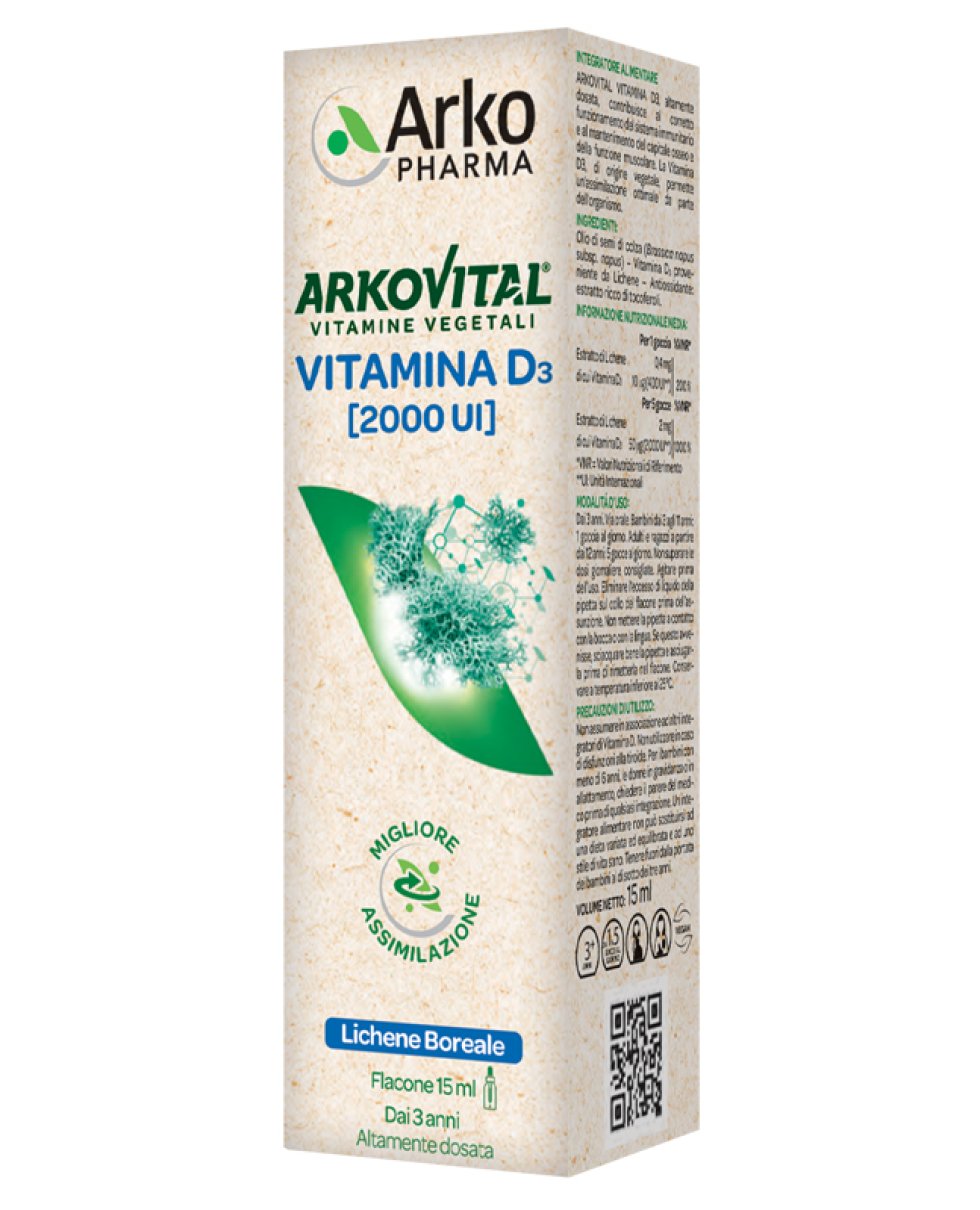 ARKOVITAL VIT D3 15ML