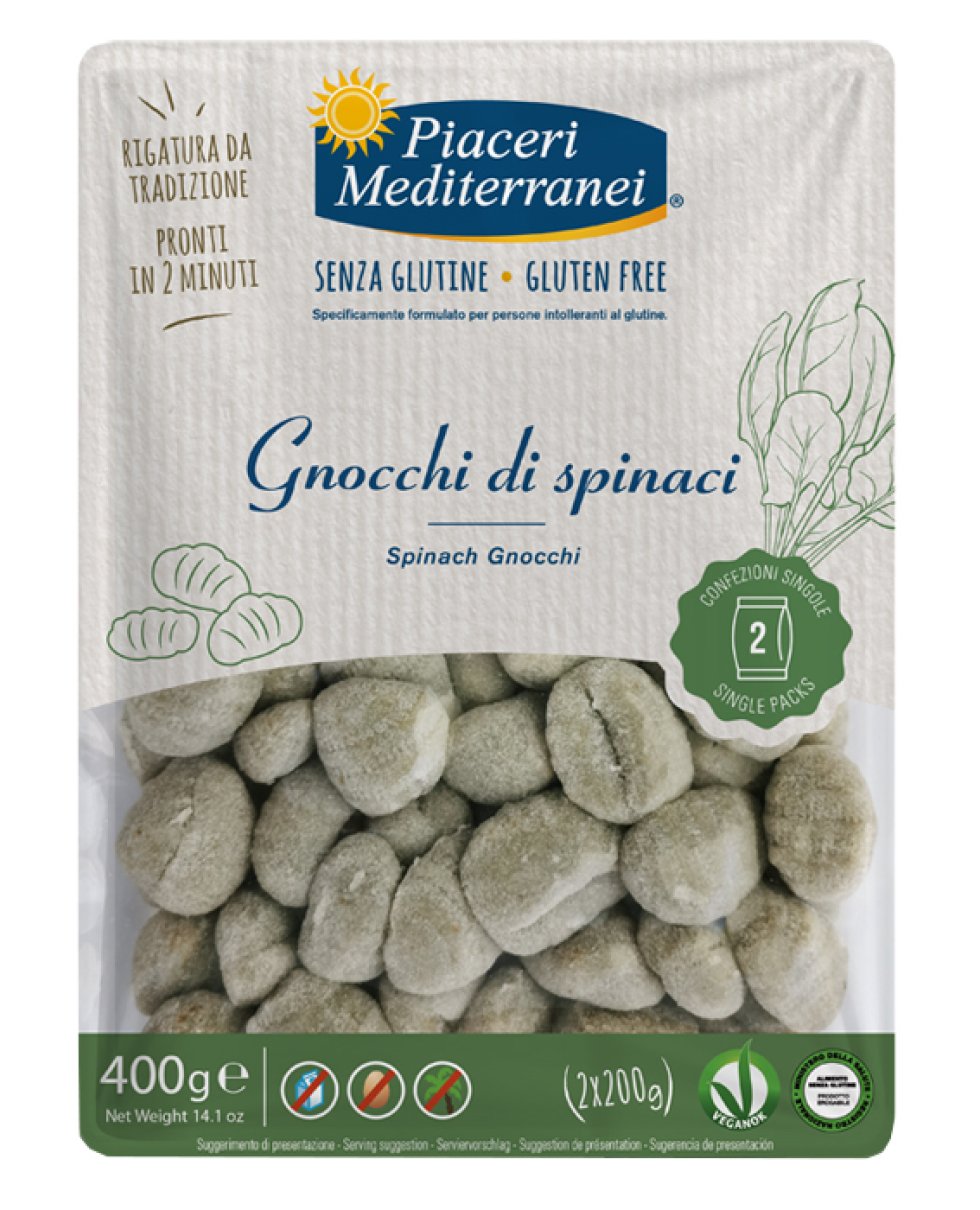 PIACERI MED.Gnocchi/Spin.400g