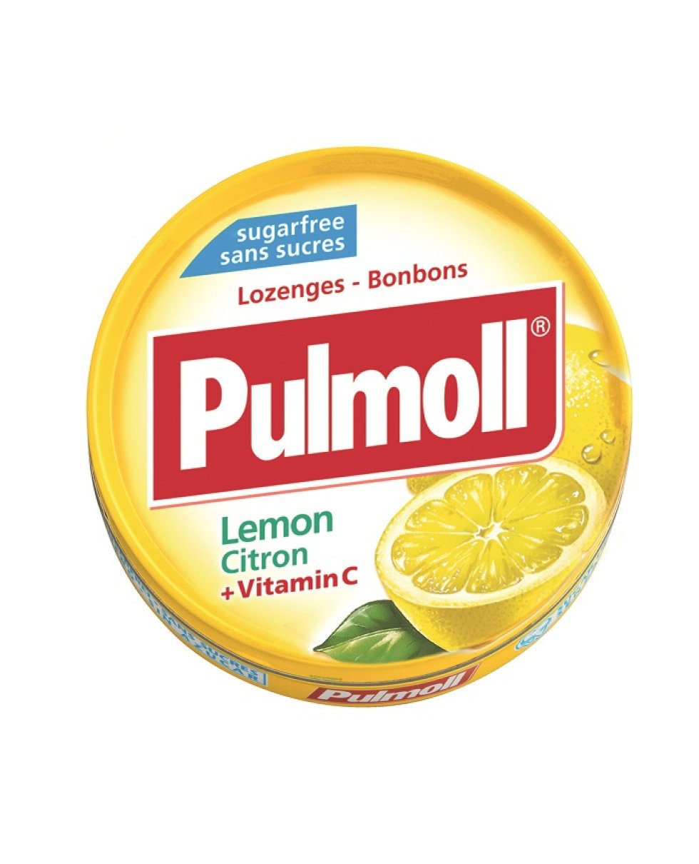 PULMOLL Limone+Vit.C S/Z 45g